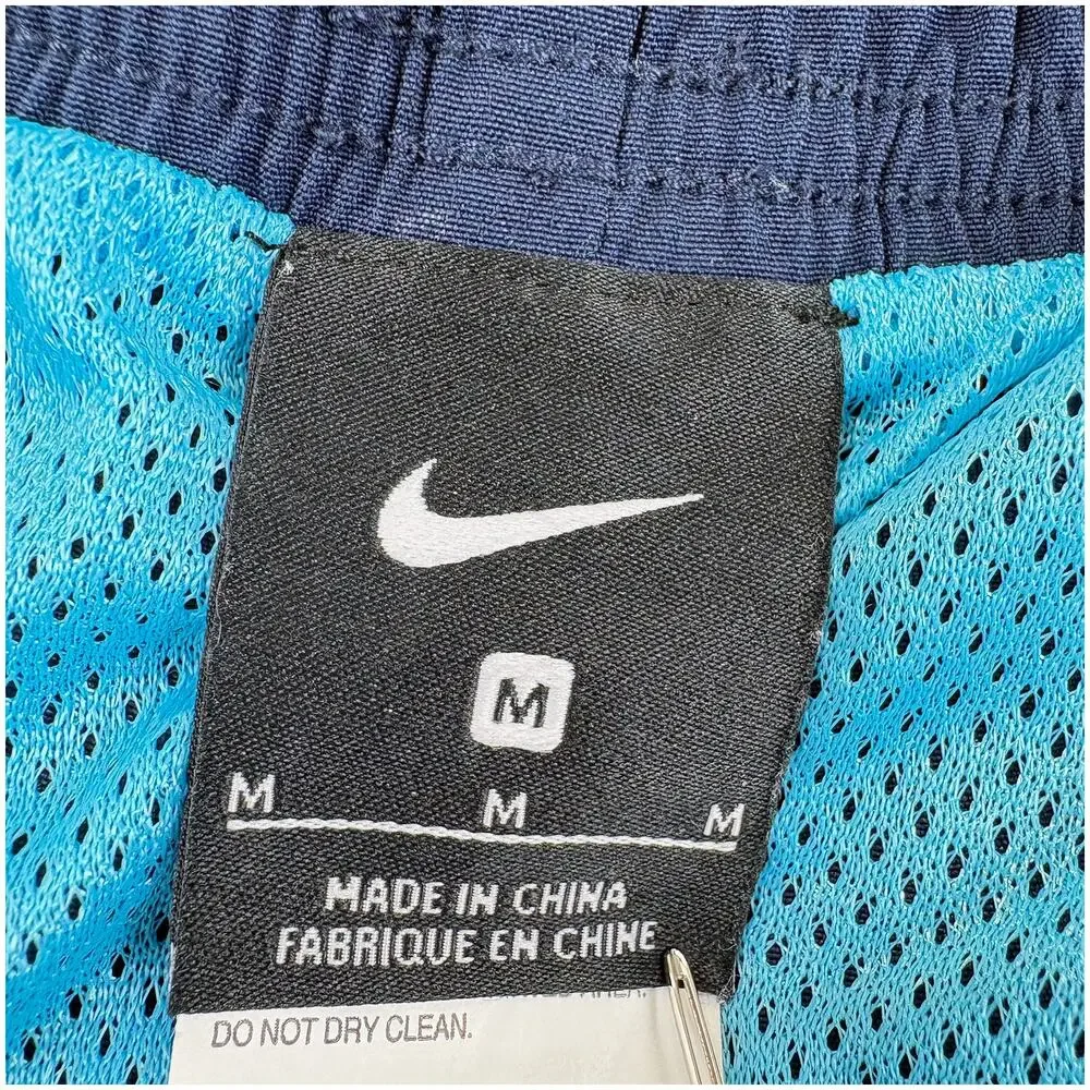 Nike Volley Swim Trunks Mens M Blue 11” Quick Dry Lined Beach Athletic Shorts